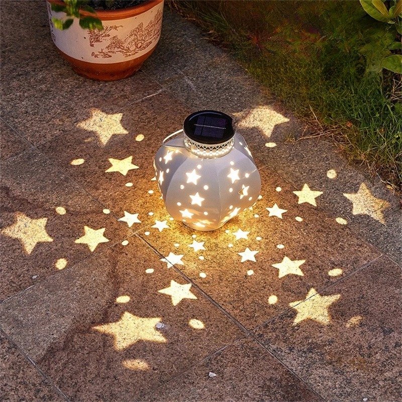 Smart Garden Ornaments - Projektor Ogrodowy w Kształcie Gwiazdy, Wiszące