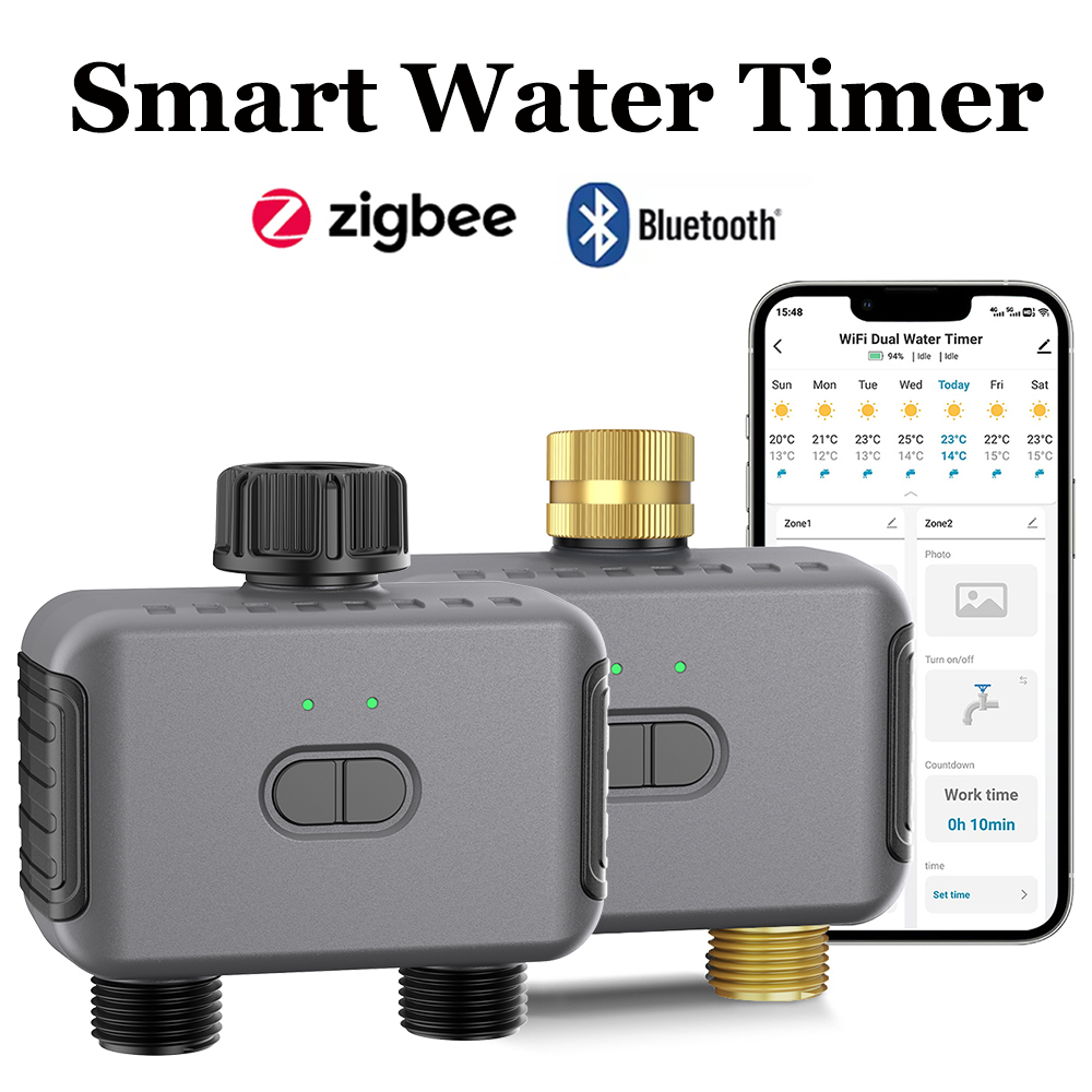 Smart Garden Watering - Inteligentny programator nawadniania Tuya Zigbee/BT, automatyczny