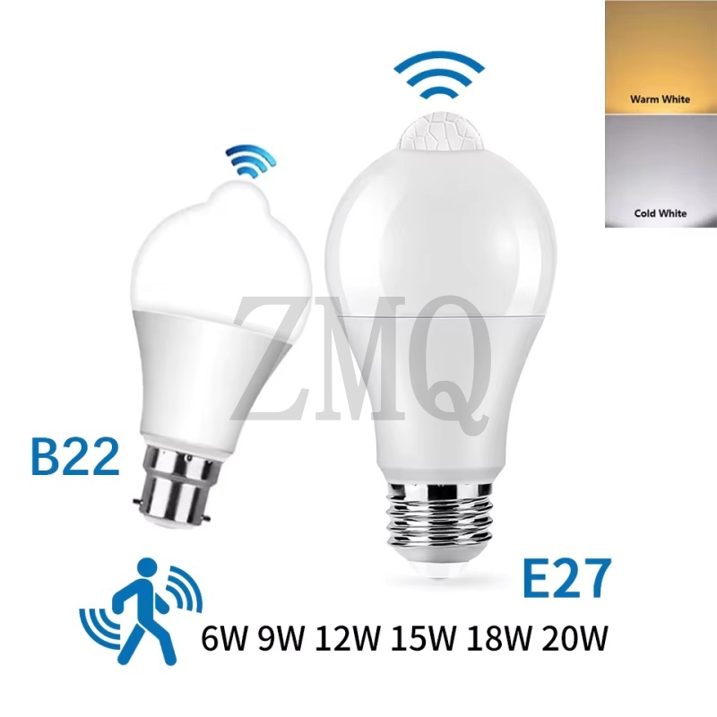 Smart Garden Rooms - Żarówki LED z czujnikiem ruchu 220V