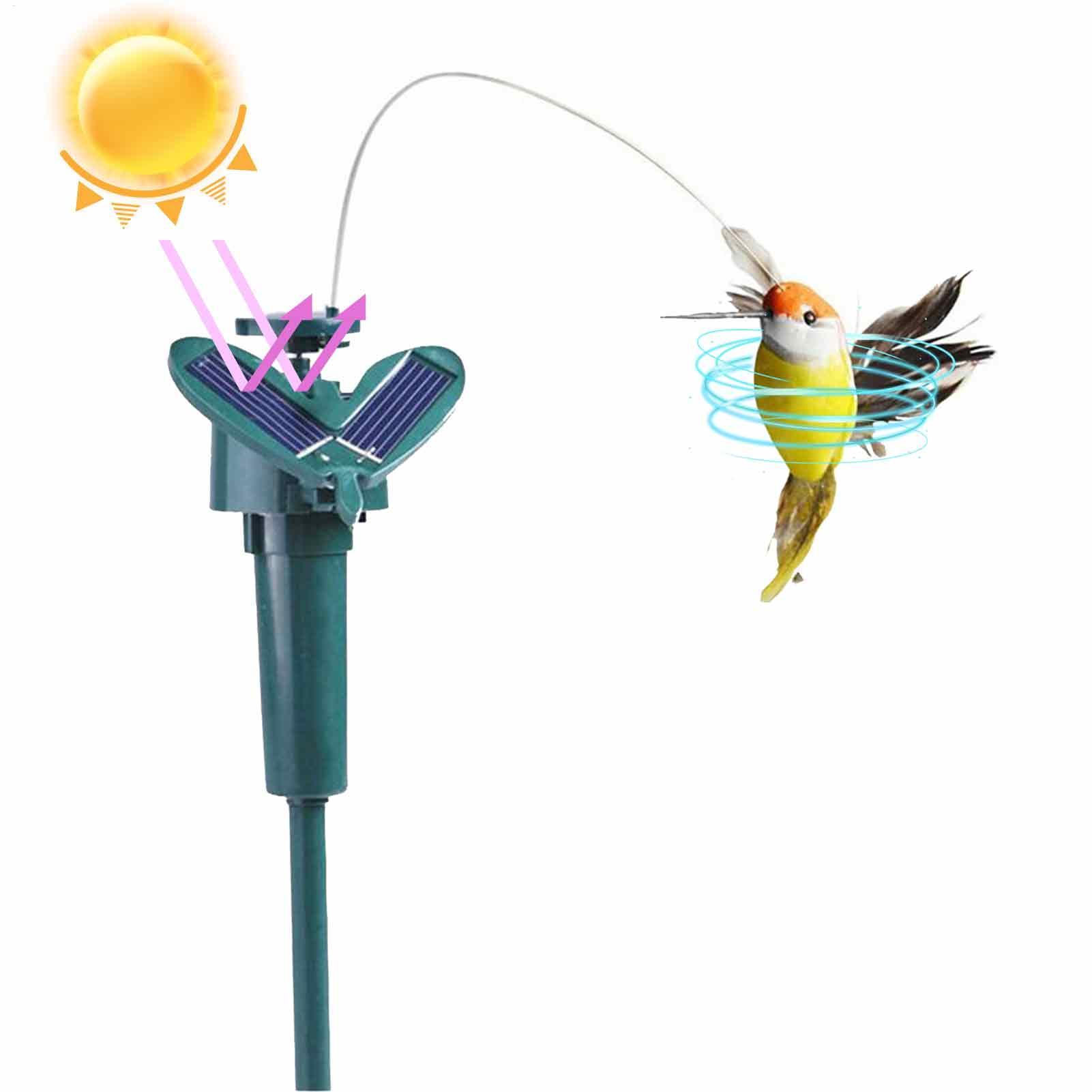 Smart Garden Ornaments - 1szt Ogród Solar Symulowany Auto Latający