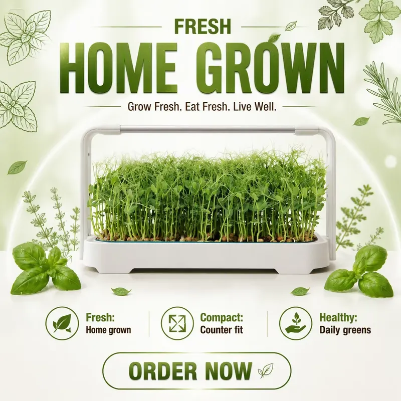 Smart Garden Offices - Inteligentny zestaw do uprawy roślin hydroponicznych