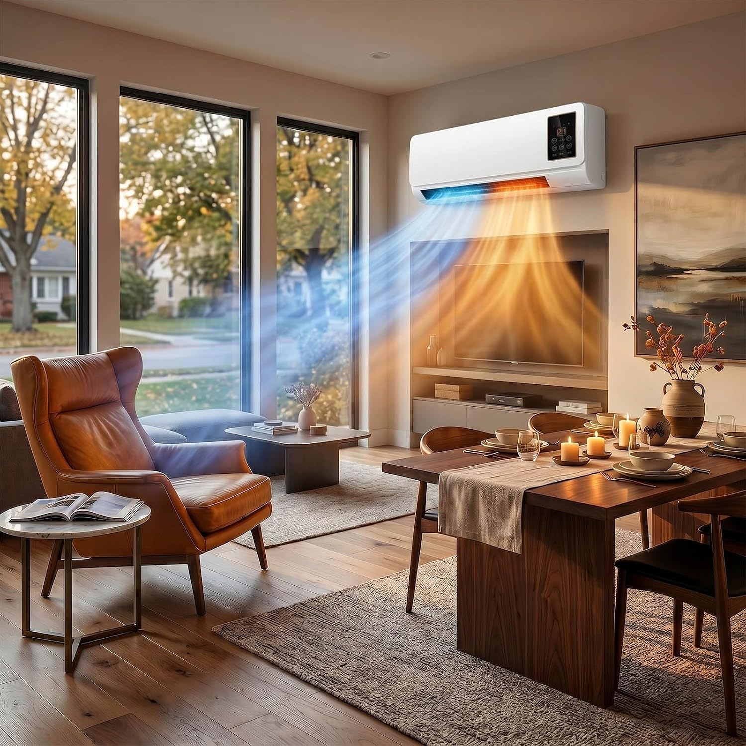 Smart Garden Rooms - Klimatyzator ścienny z funkcją wentylatora i