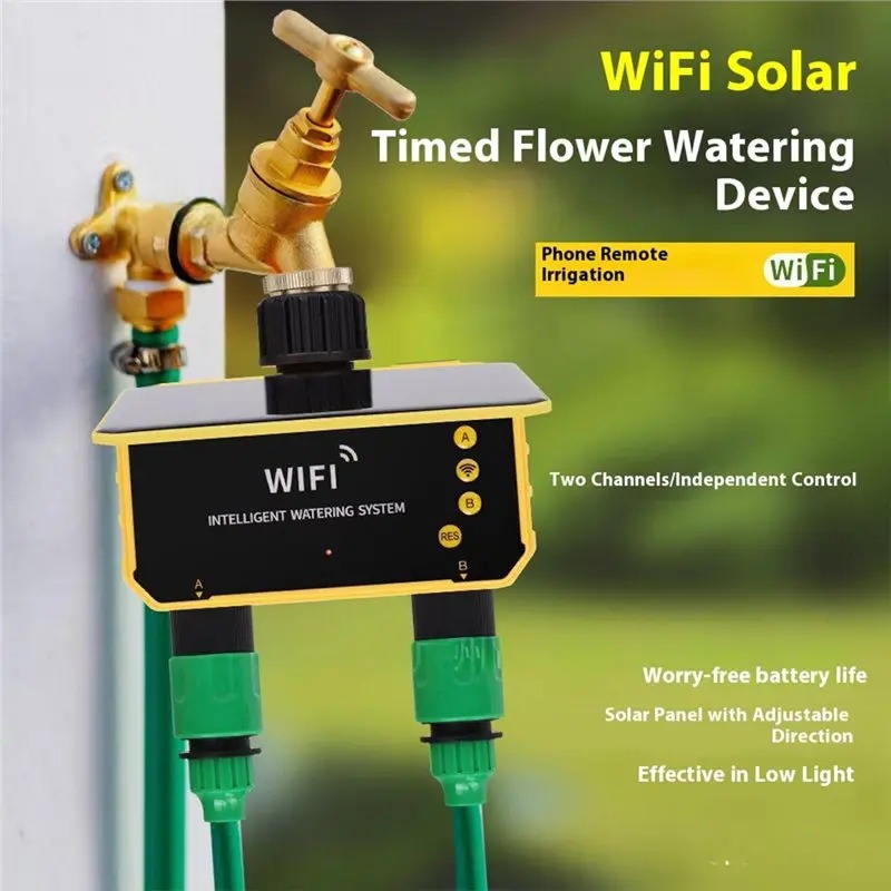 1/2 Wyjścia WIFI Solarny Stero – Smart Garden Nursery recenzja i cena