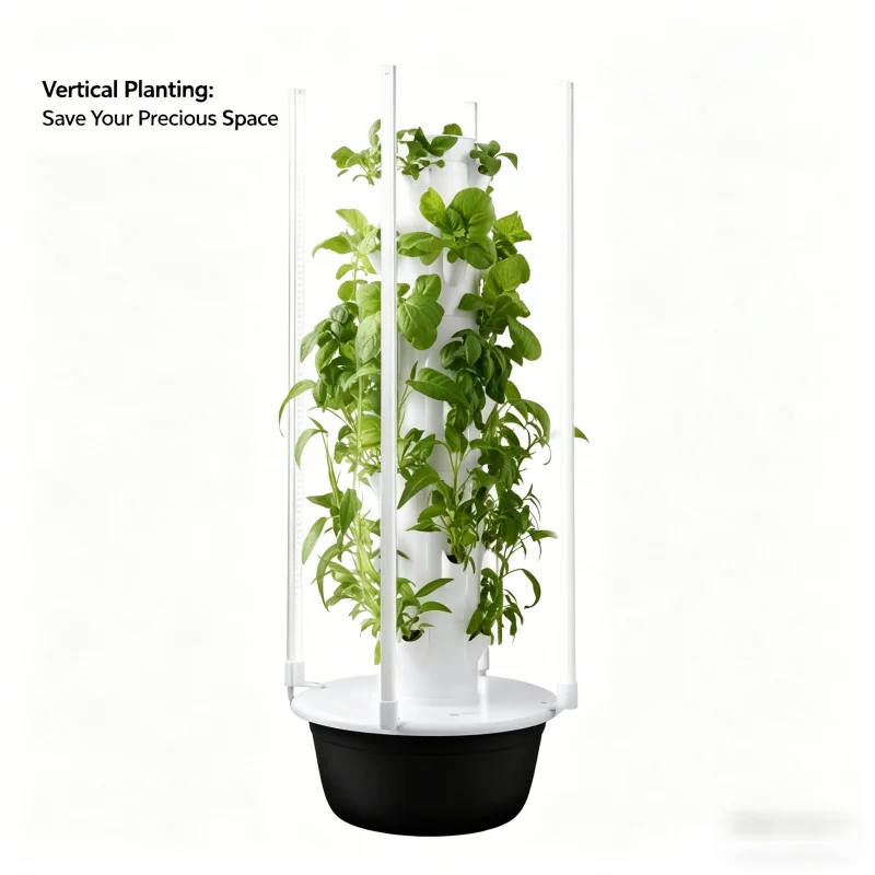 5-poziomowa hydroponiczna wież – Smart Garden Tower recenzja i cena