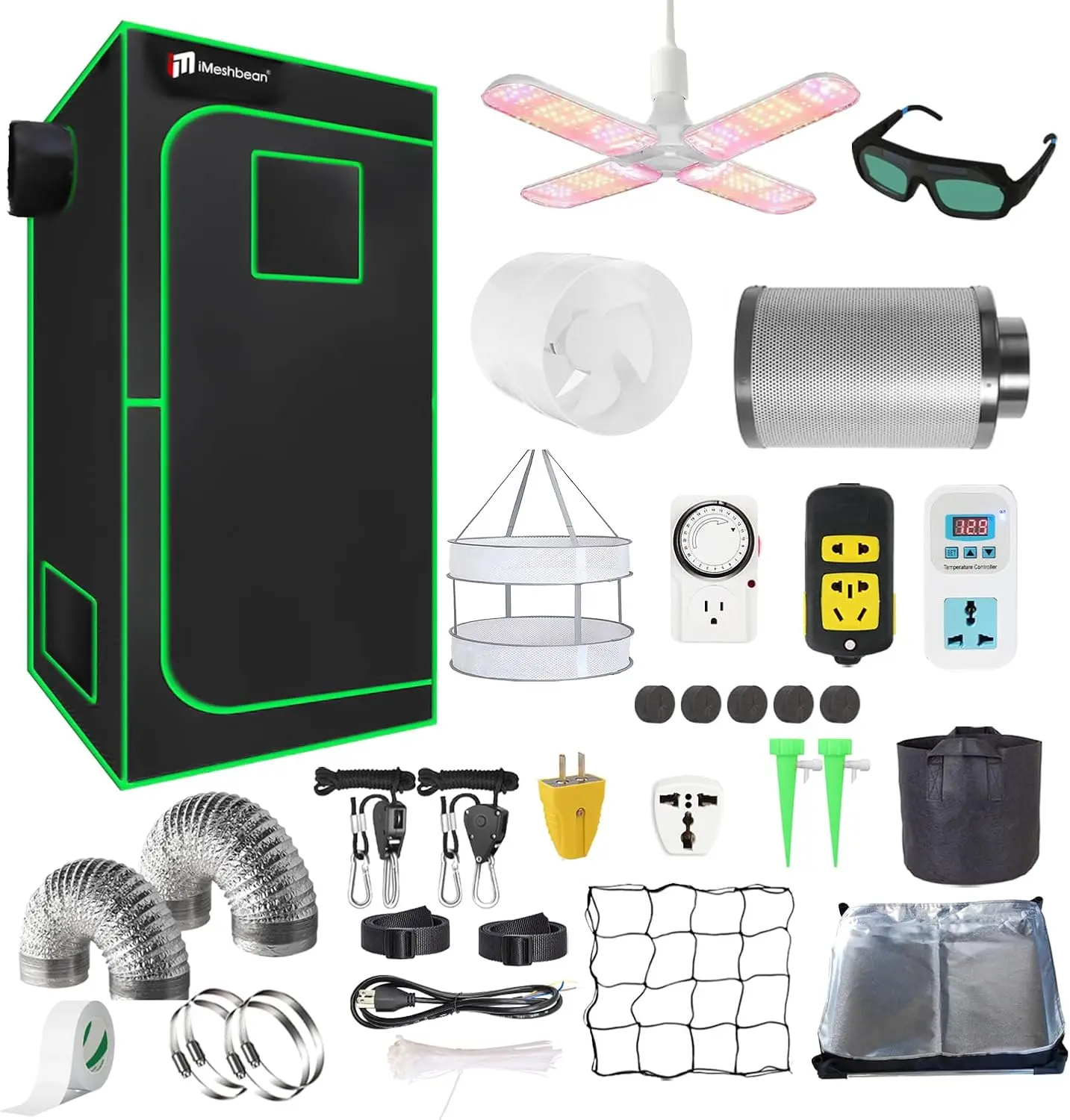 Zestaw do uprawy w pomieszczen – Grow Tent Complete Kit recenzja i cena