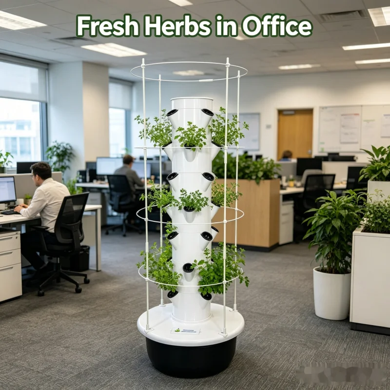 Inteligentny pionowy hydroponi – Smart Garden Tower recenzja i cena