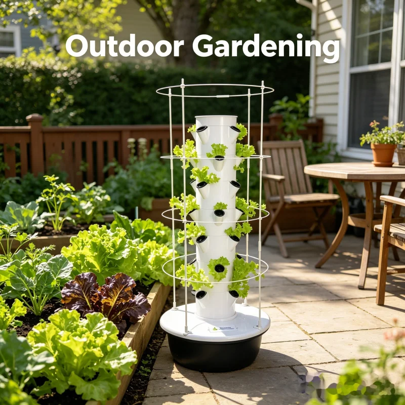 Inteligentny pionowy hydroponi – Smart Garden Tower recenzja i cena