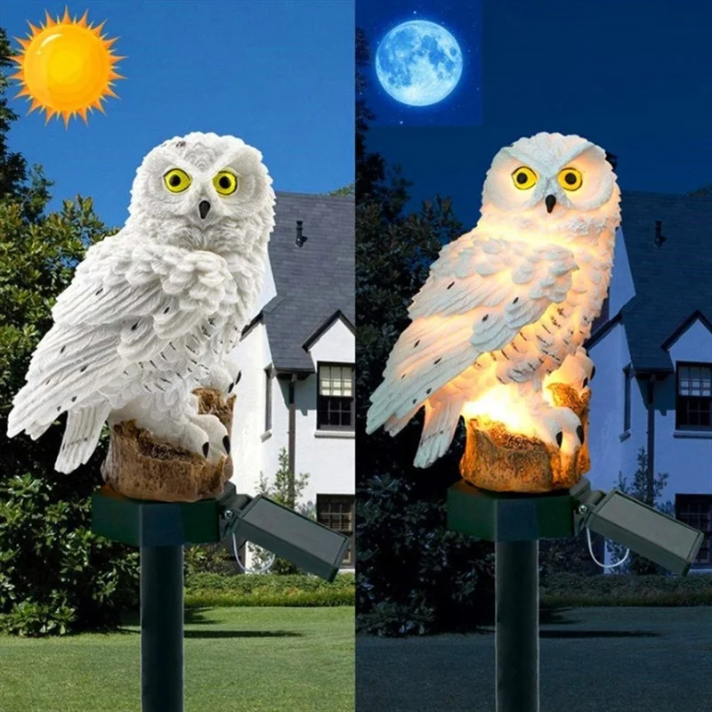 Solarna Statua Sowy, Lampa Ogr – Smart Garden Ornaments recenzja i cena