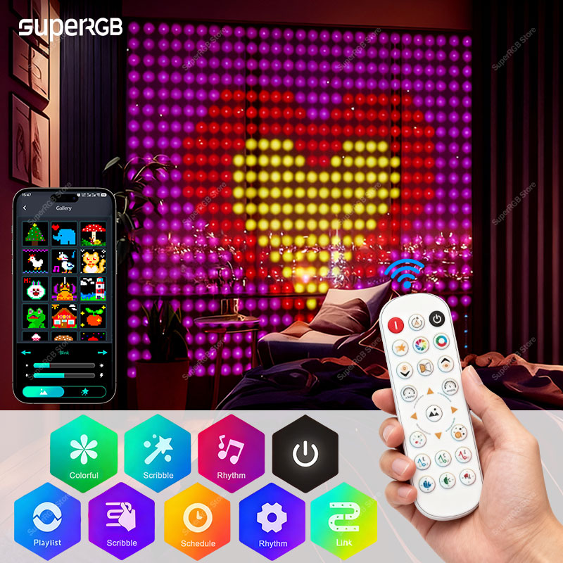 Inteligentne lampki kurtynowe  – Smart Garden Rooms recenzja i cena