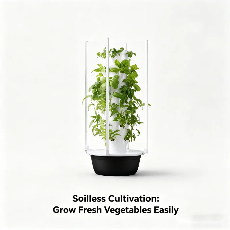 Wieża hydroponiczna SpaceTree  – Smart Garden Tower recenzja i cena