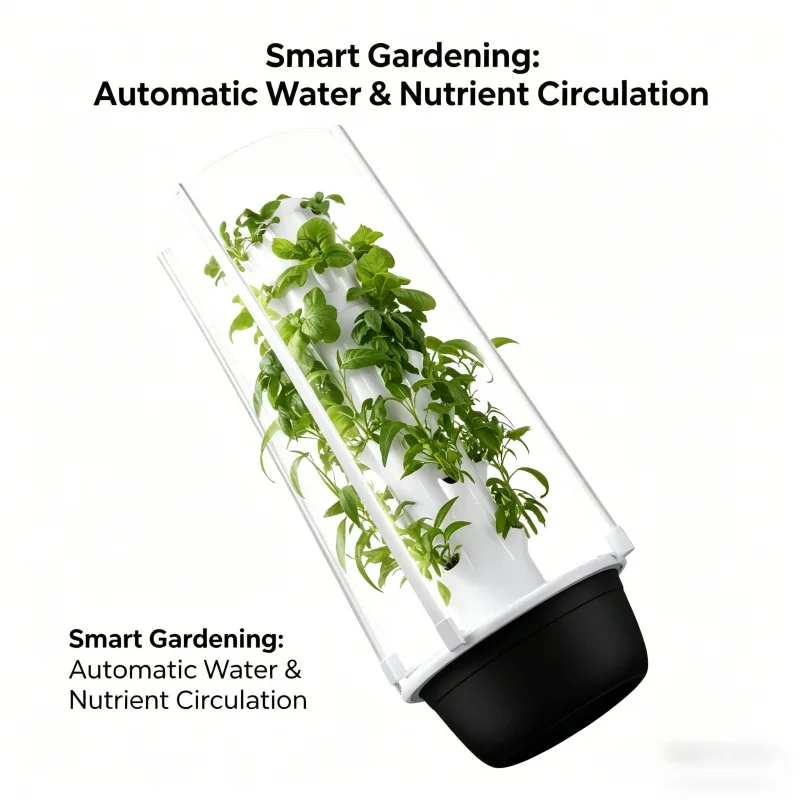 Wieża hydroponiczna SpaceTree  – Smart Garden Tower recenzja i cena