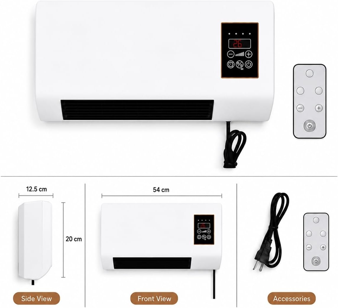 1800W Montowany na ścianie wen – Smart Garden Rooms recenzja i cena