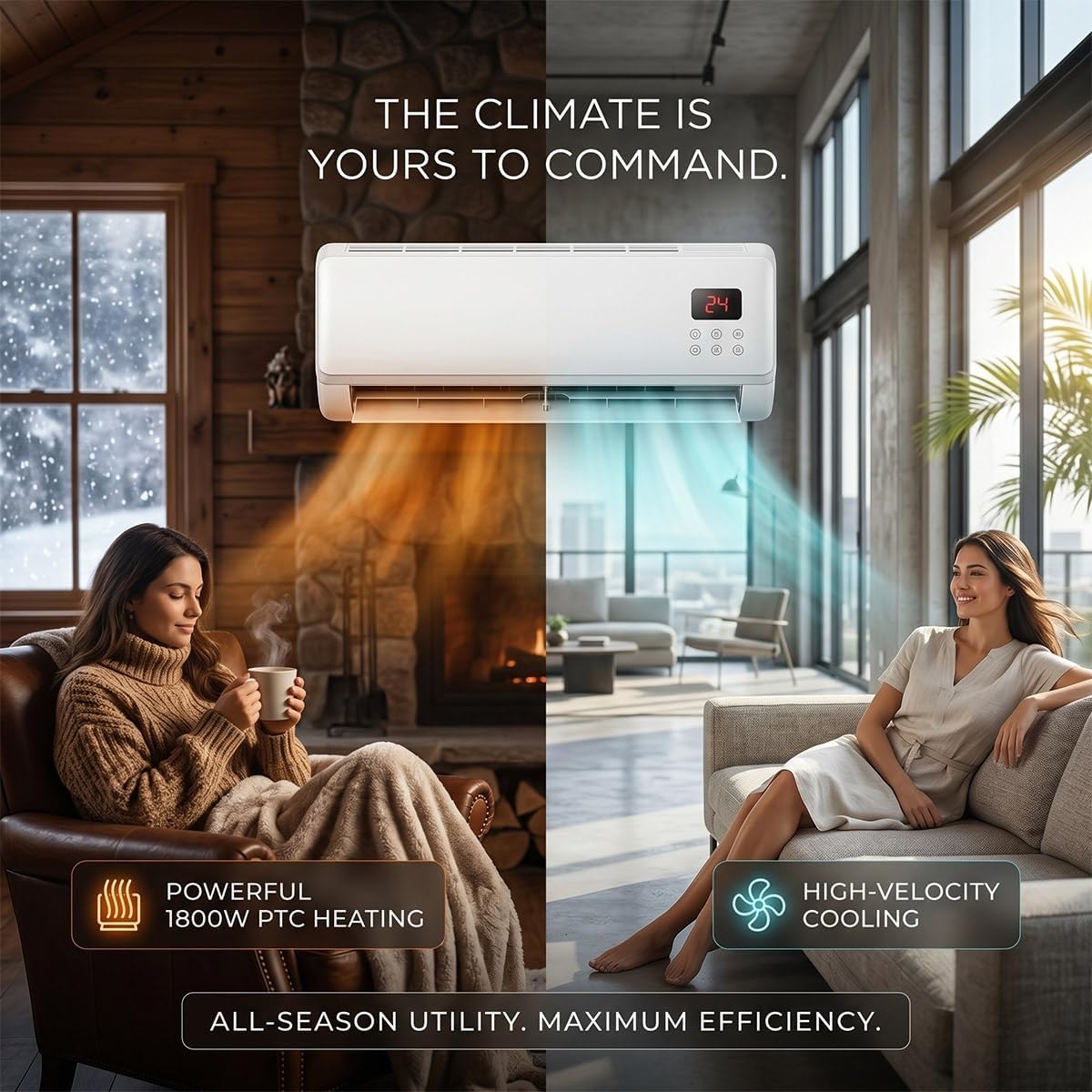Klimatyzator ścienny z funkcją – Smart Garden Rooms recenzja i cena