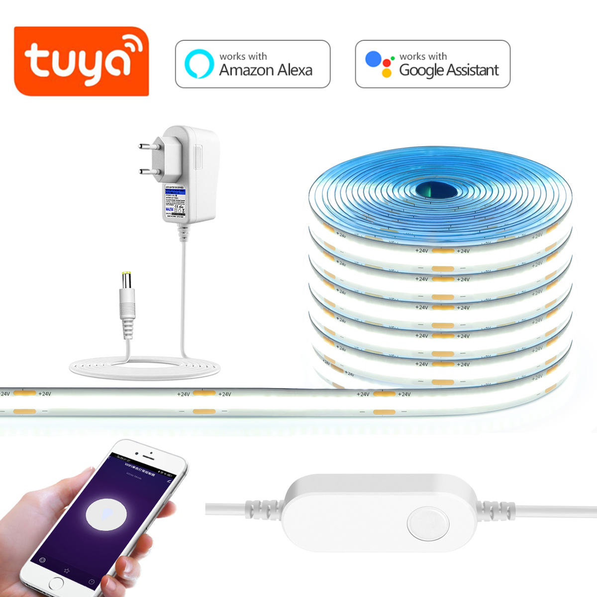 Taśma LED COB 3M 5M 10M 24V Tu – Smart Garden Rooms recenzja i cena