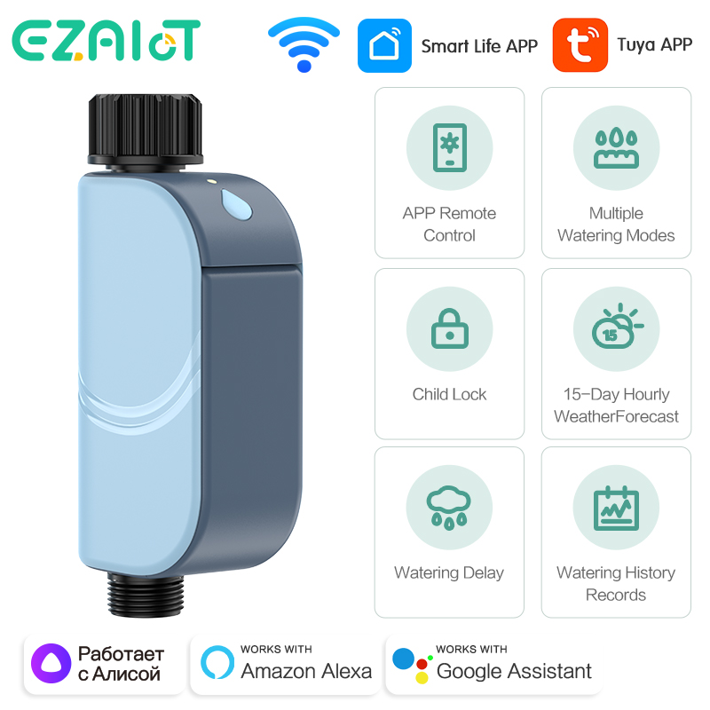 Smart Tuya WIFI Zegar do podle – Smart Garden Nursery recenzja i cena